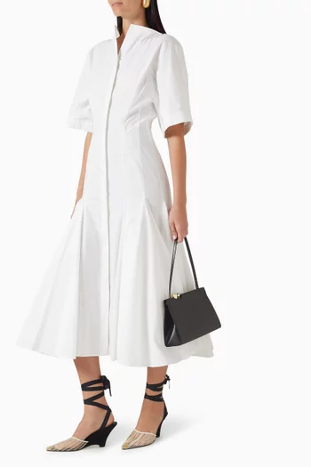 فستان مويسون قطن بوبلين