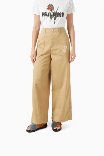 Fussbett Sandals in Leather & Calf Hair