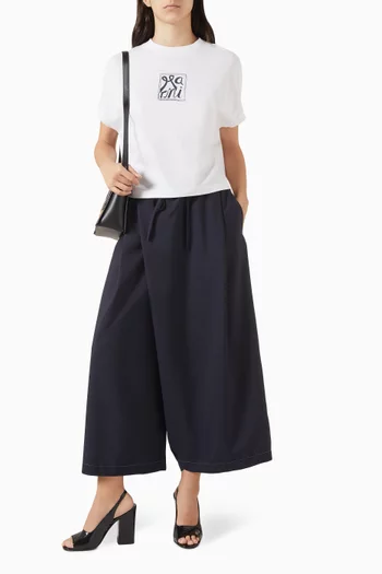 Logo T-shirt in Cotton