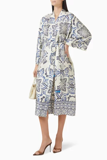 Bergamot Kimono in Silk