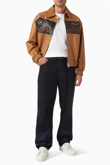 501 Logo Jacket in Leather