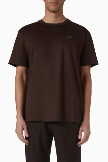 Regular Fit T-shirt in Silky Jersey