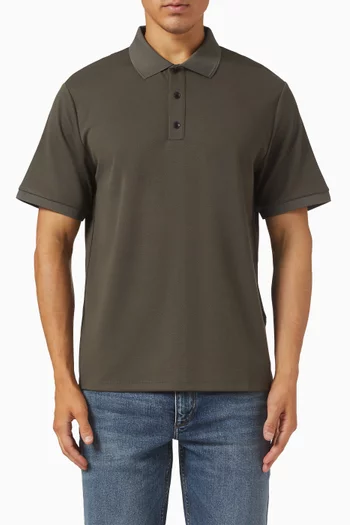 تي شيرت بولو بيكيه مطاطي معالج