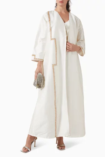 Bead Embellished Abaya