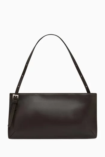 90s Shoulder Belt Bag in Leather