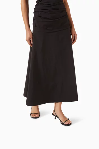 Petit Belt 10 Slingback Sandals in Silk-satin