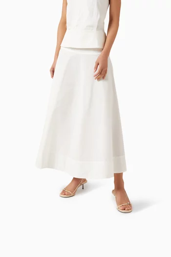 Petit Belt 10 Slingback Sandals in Silk-satin