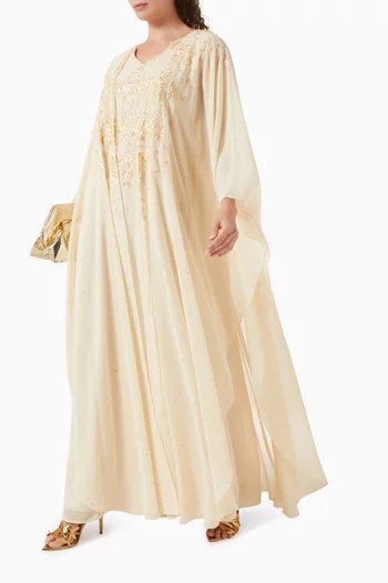 قفطان بكاب مطرز