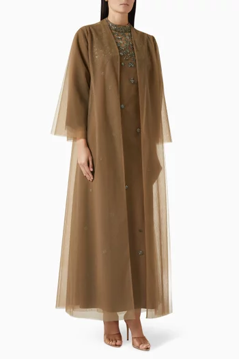 3-piece Abaya Set