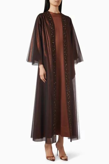 3-piece Abaya Set