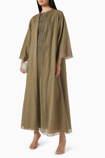 3-piece Abaya Set