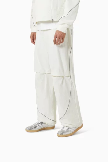 سنيكرز سامبا او جي جلد لامع بنقشة جلد أفعى