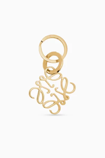 Anagram Keyring in Brass