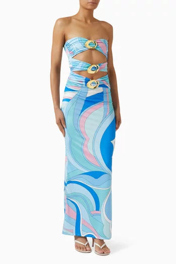 Rome Halo Maxi Dress