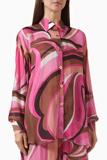 Solace Button-up Shirt in Viscose