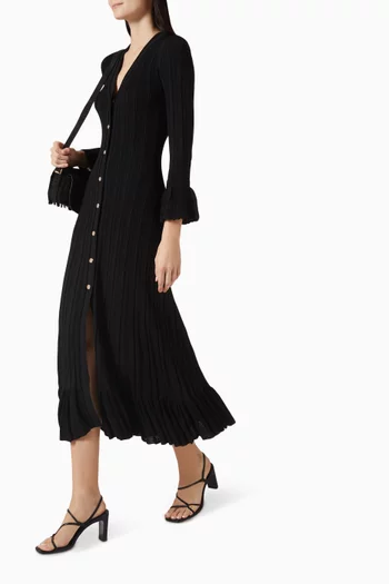 Narya Dress in Rib-knit