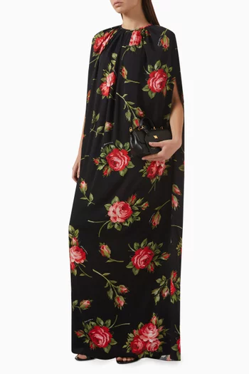 فستان بنمط تونيك بنقشة بزهور