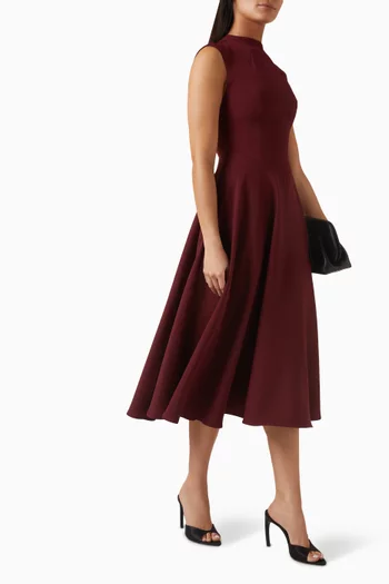 فستان اولتيميت ميوز متوسط الطول بخصر مرتفع