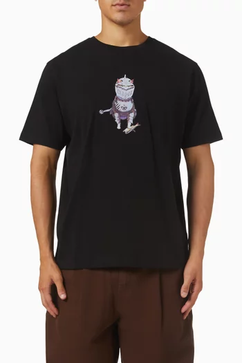 تي شيرت بوند بطبعة قطن