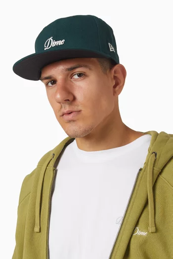 Cursive New Era Cap in Wool