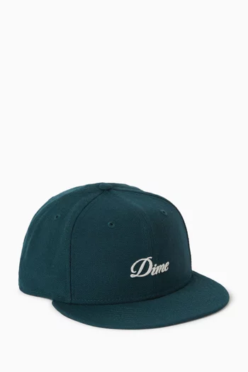 Cursive New Era Cap in Wool