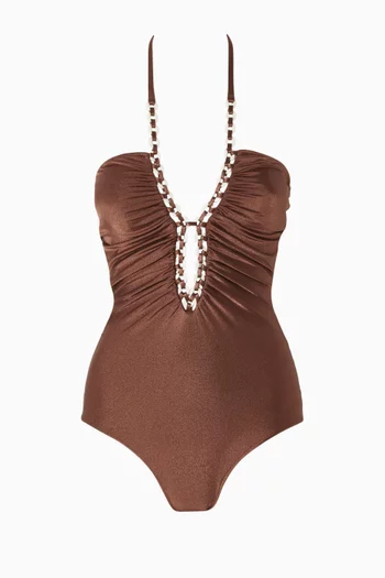 Chain One-piece Swimsuit