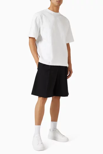 Oversized Monogram T-shirt in Organic Cotton