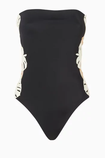 Ivana One-piece Swimsuit in Stretch Nylon