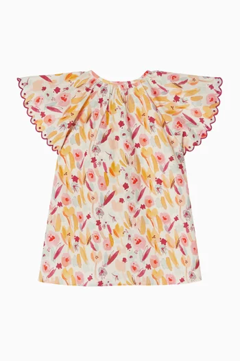 قميص جوزفين قطن وكتان