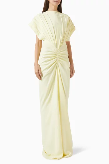 فستان جانيت بكشكش