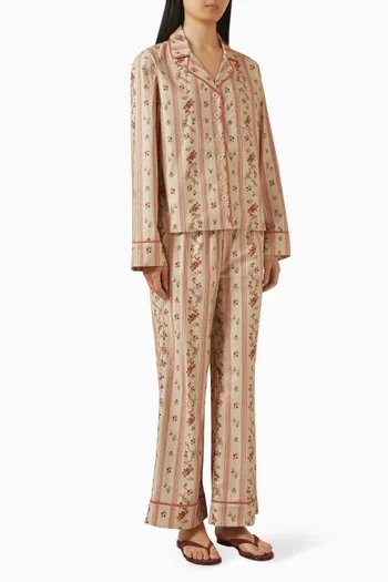 Coco Pyjama Set in Organic Cotton Blend