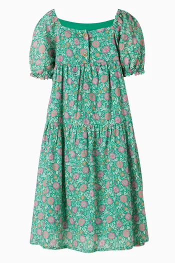 Floral Dress in Cotton