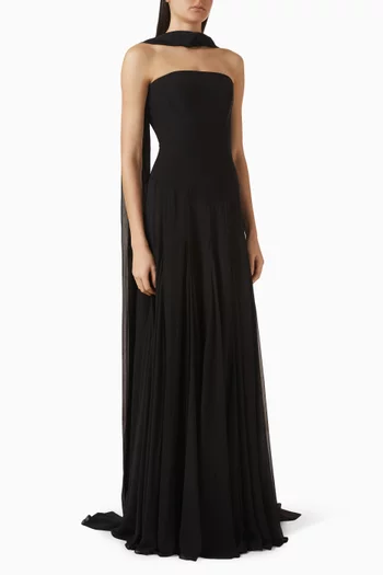 Estrella Scarf Maxi Dress