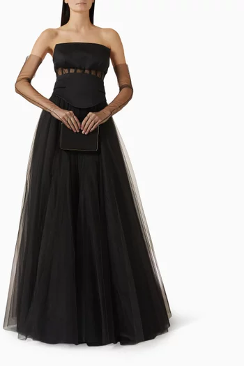 Nao Maxi Dress in Tulle