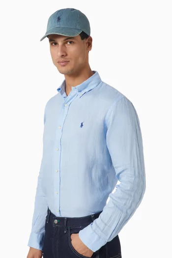 كاب بشعار لاعب البولو على الحصان دينم