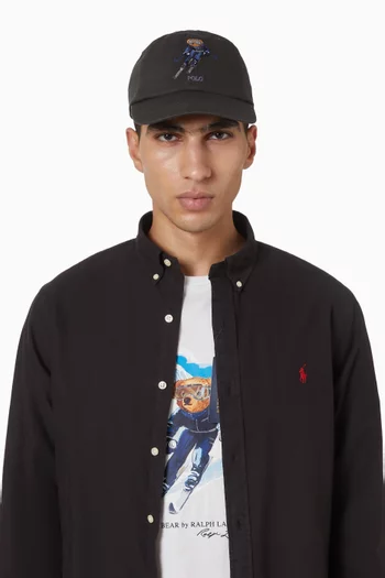 Polo Bear Sport Cap in Cotton Twill