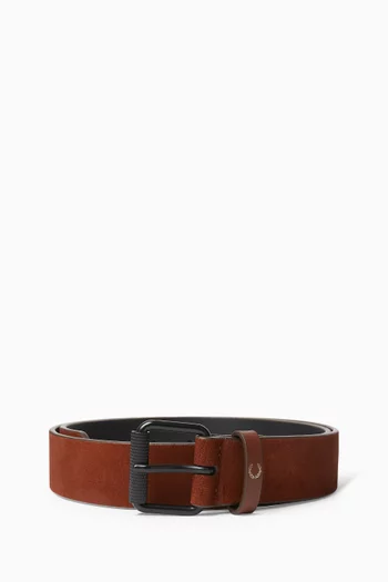 Slim Belt in Suede