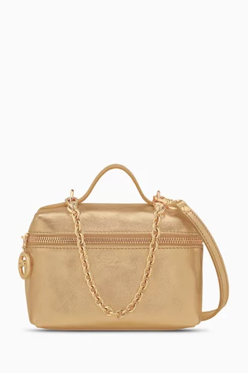 حقيبة كروس ميني جلد لامع من مجموعة لو بلياج اكسترا