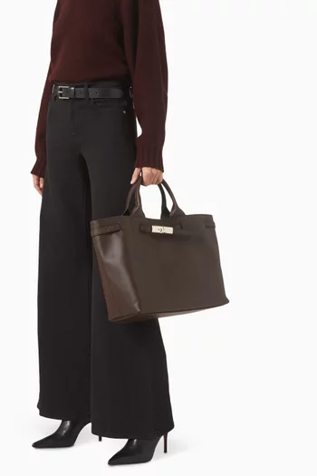 Le Smart Tote Bag in Leather