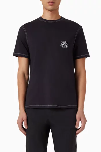 AX Logo T-shirt in Cotton