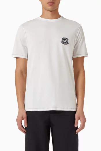 AX Logo T-shirt in Cotton