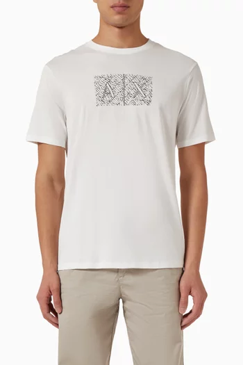 AX Logo T-shirt in Cotton