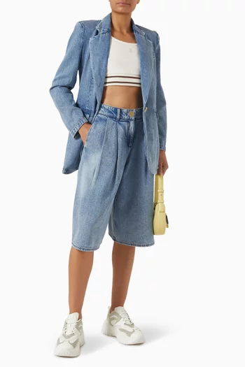 Bermuda Shorts in Denim
