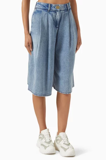 Bermuda Shorts in Denim