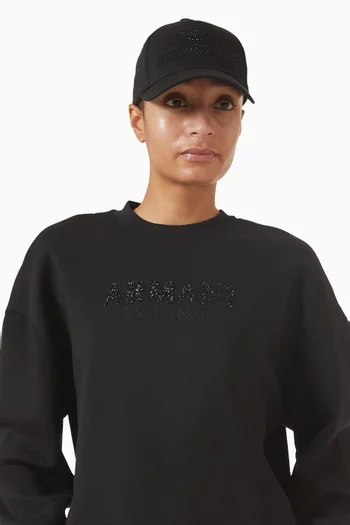 Embellished AX Logo Cap