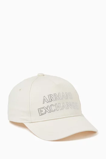 Embellished AX Logo Cap