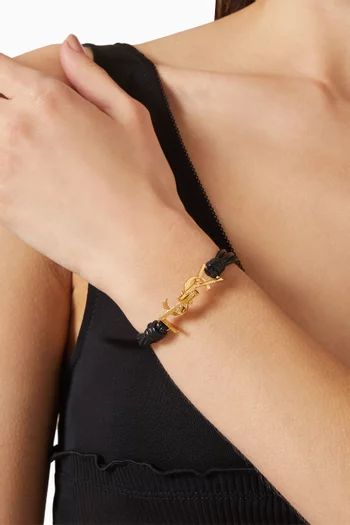 Cassandre Multi-Strand Bracelet in Leather