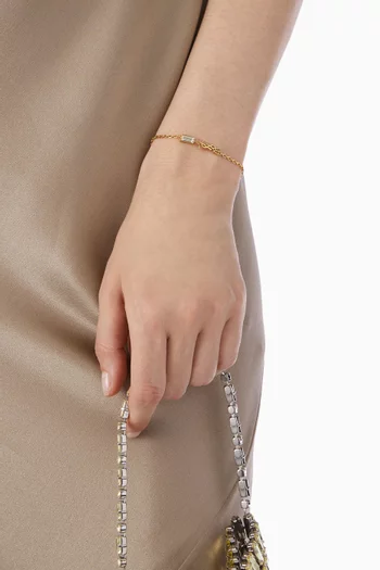 Cassandre Charm Bracelet in Gold-tone Brass