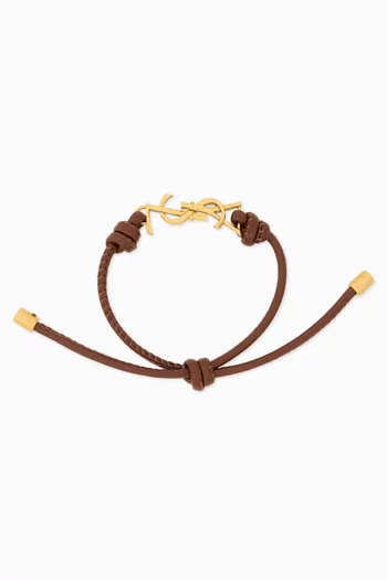Cassandre Cord Bracelet in Leather