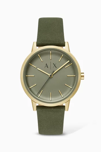 ساعة كايد بثلاثة عقارب كوارتز، 42 مم